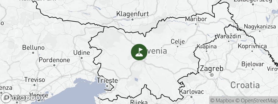 Karte: GC CUBO Golf Ljubljana