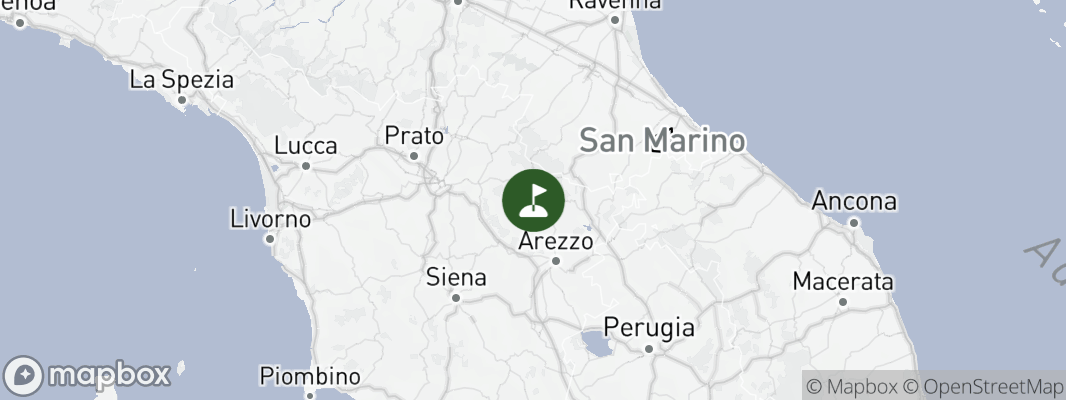Karte: GC Casentino Golf Club Arezzo