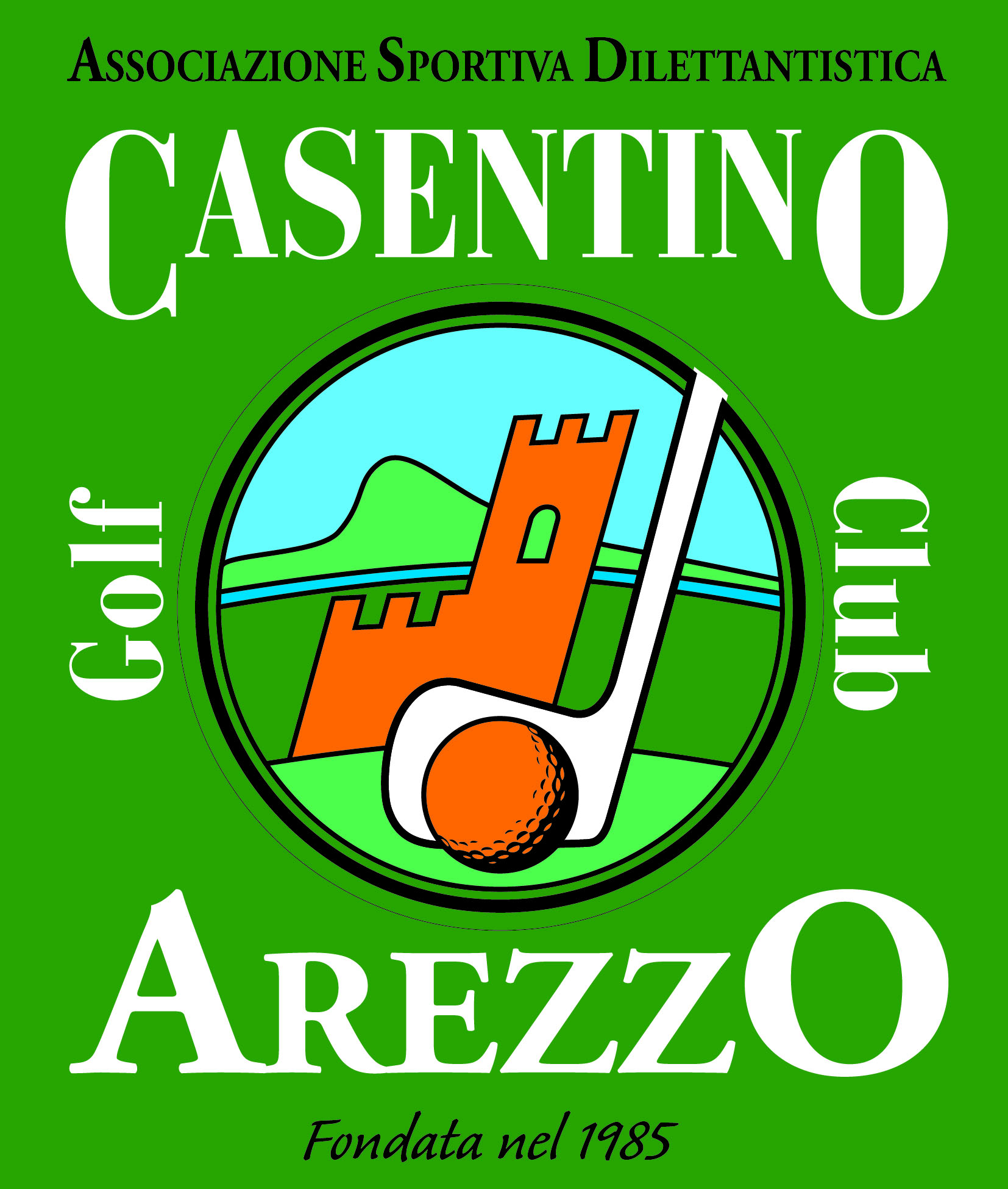 GC Casentino Golf Club Arezzo Logo